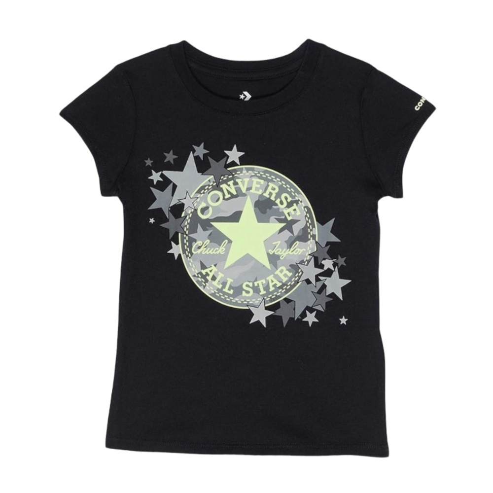 Girl’s (or unisex) Converse Chuck Patch Camo Star Tee